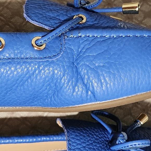 Talbots Jessie Biscayne Blue Driving Moccasin Loafer Size 8 - Picture 7 of 10